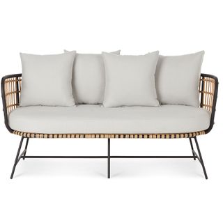 Outdoor sofa in white