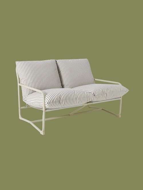 Marcy 2-Seater Sling Garden Sofa, Navy