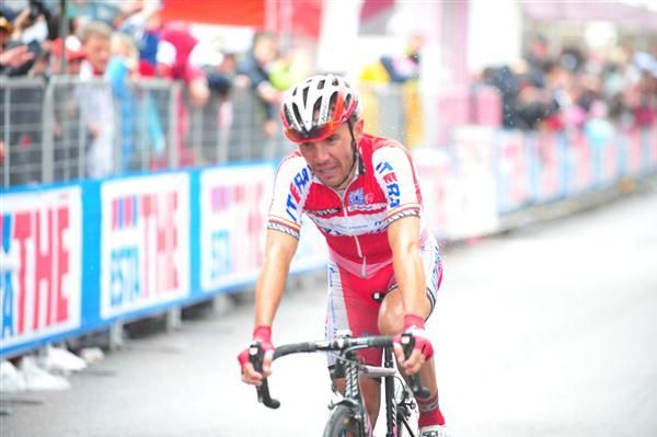 Rodriguez crossed the line in second place and reclaimed the pink jersey
