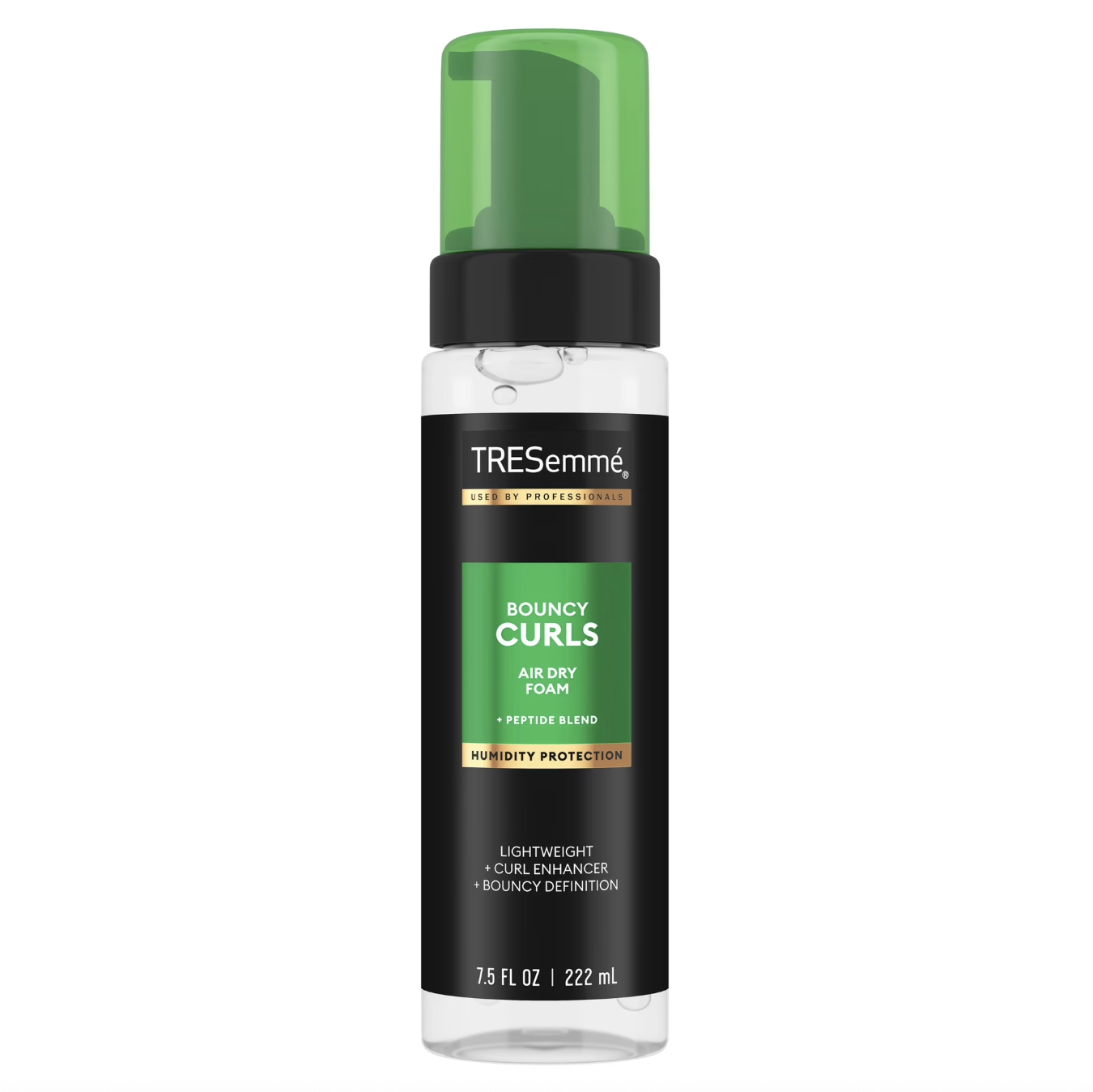 TRESemm&eacute;, Tresemm&eacute; Air Dry Foam for Humidity Protection, Bouncy Curls Foam With Peptide Blend, 7.5 Fl Oz