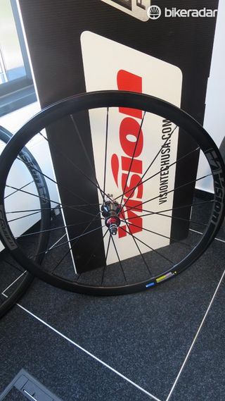 The new Trimax 35 wheels from Vision feature a wider profile rim