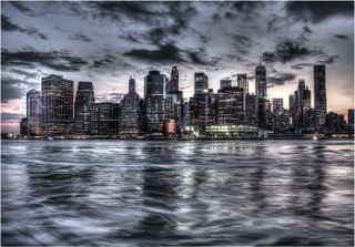 'Manhattan sunset from Brooklyn', by Mike Birbeck