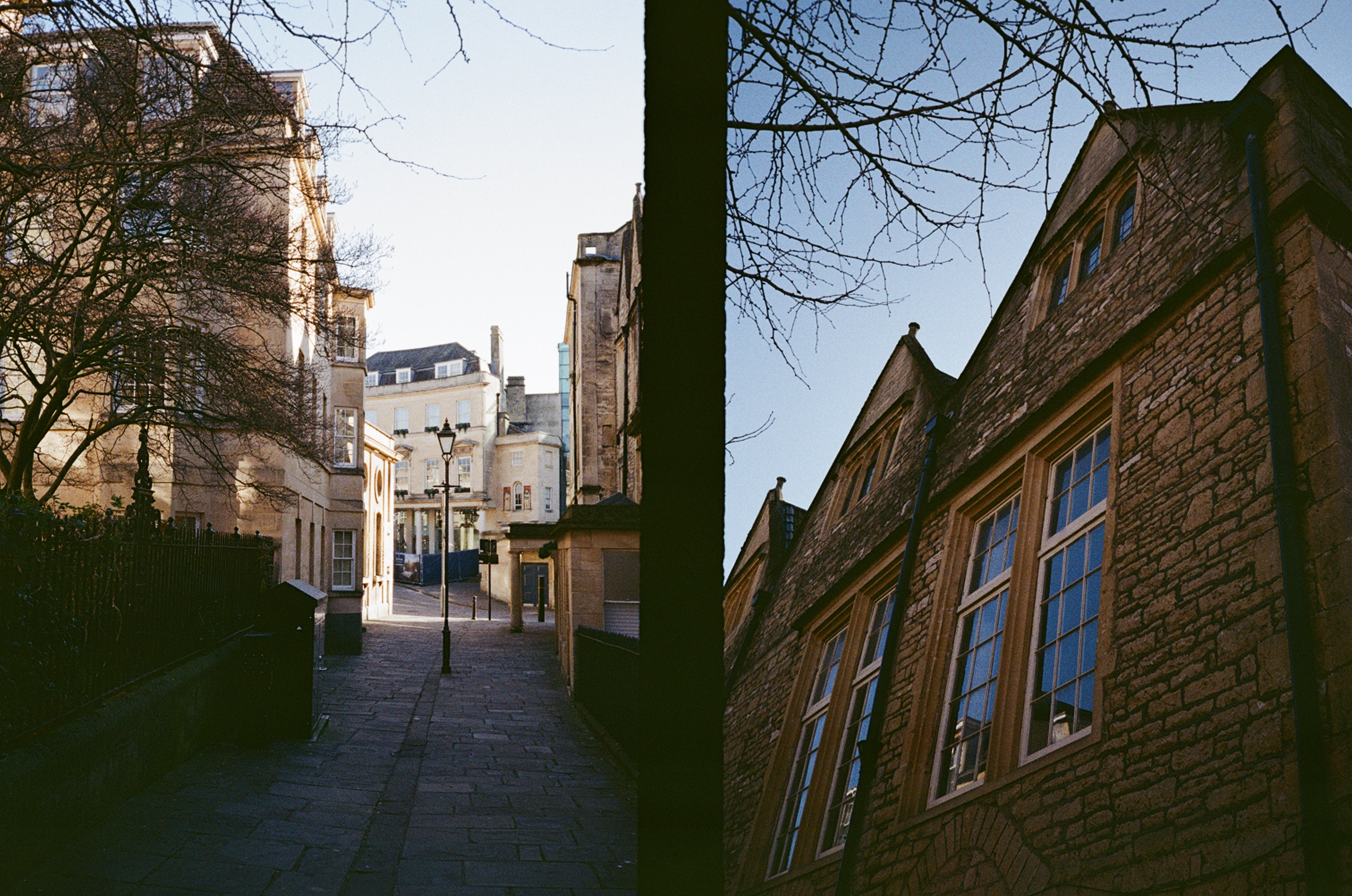 Two photos taken on a Pentax 17 half-frame film camera