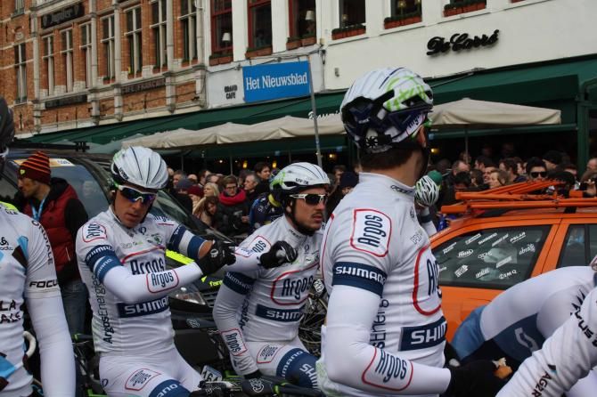 John Degenkolb (Argos-Shimano) lines up for the Tour of Flanders.