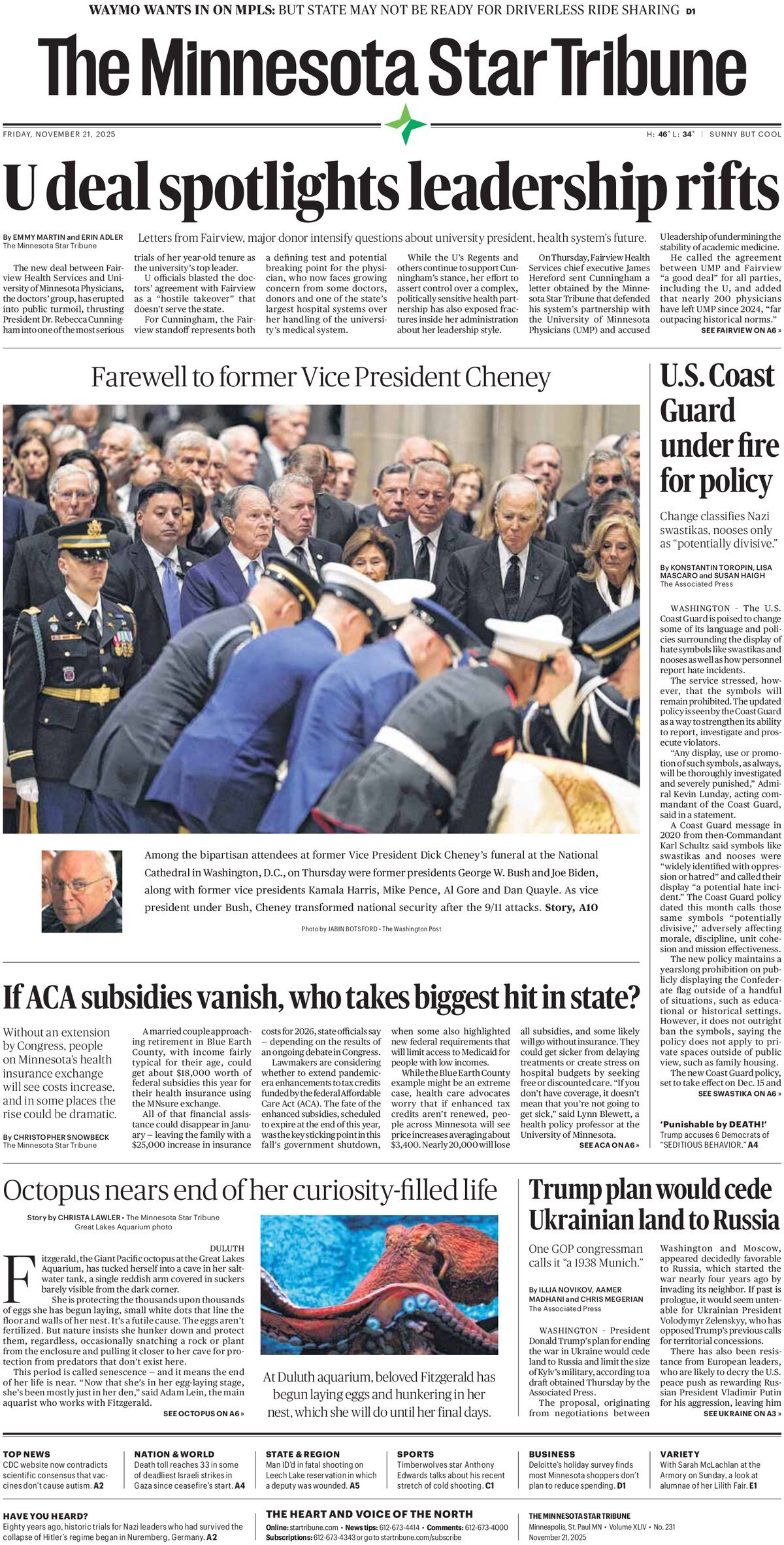 The Minnesota Star Tribune