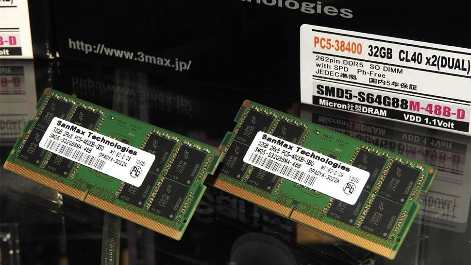 DDR5 SO-DIMMs for Notebooks Demoed by SanMax | Tom's Hardware