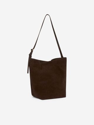 Suede Tote Bag