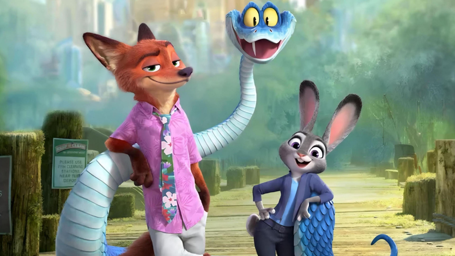A still from Zootropolis 2.