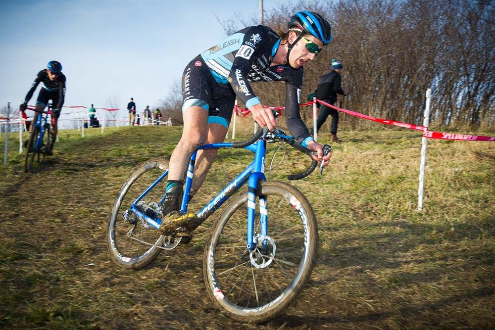 Jamie Driscoll (Raleigh Clement) takes a sweeping turn on top of Mt. Krumpit