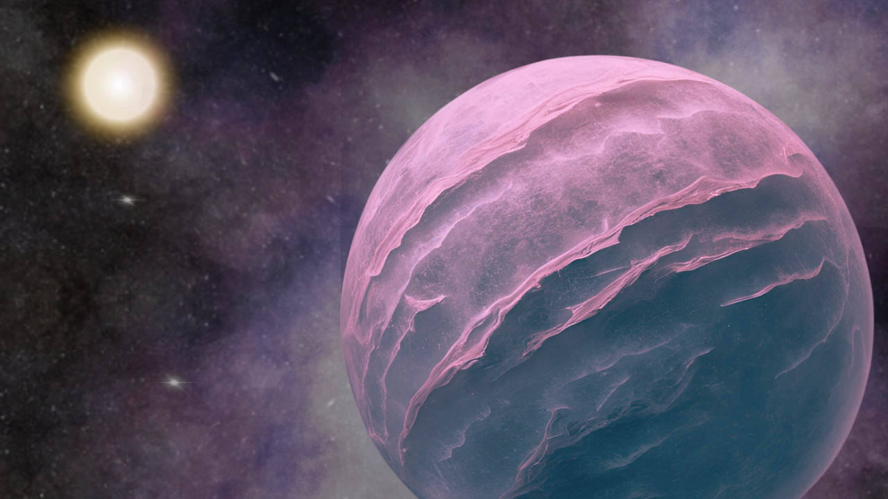 James Webb Space Telescope finds a salty surprise on famous 'Pink Planet'