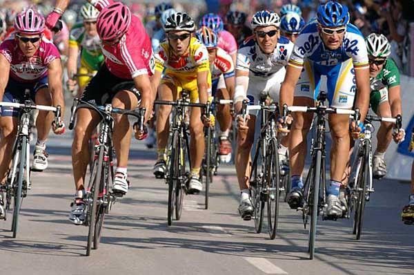 Dang! Olaf Pollack isn't happy to have missed out on a stage win