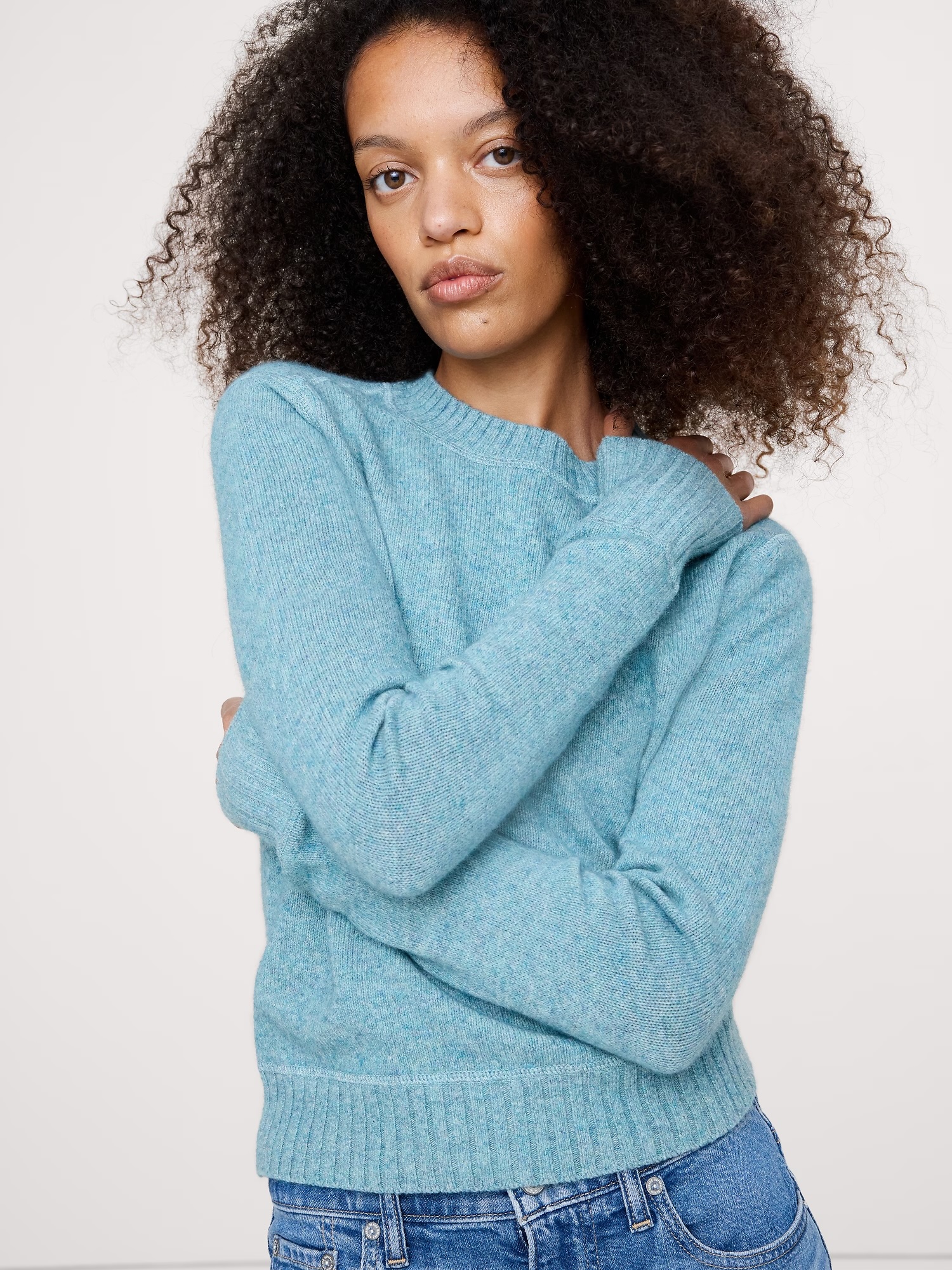 Banana Republic, The Fireside Sweater in Merino-Cotton