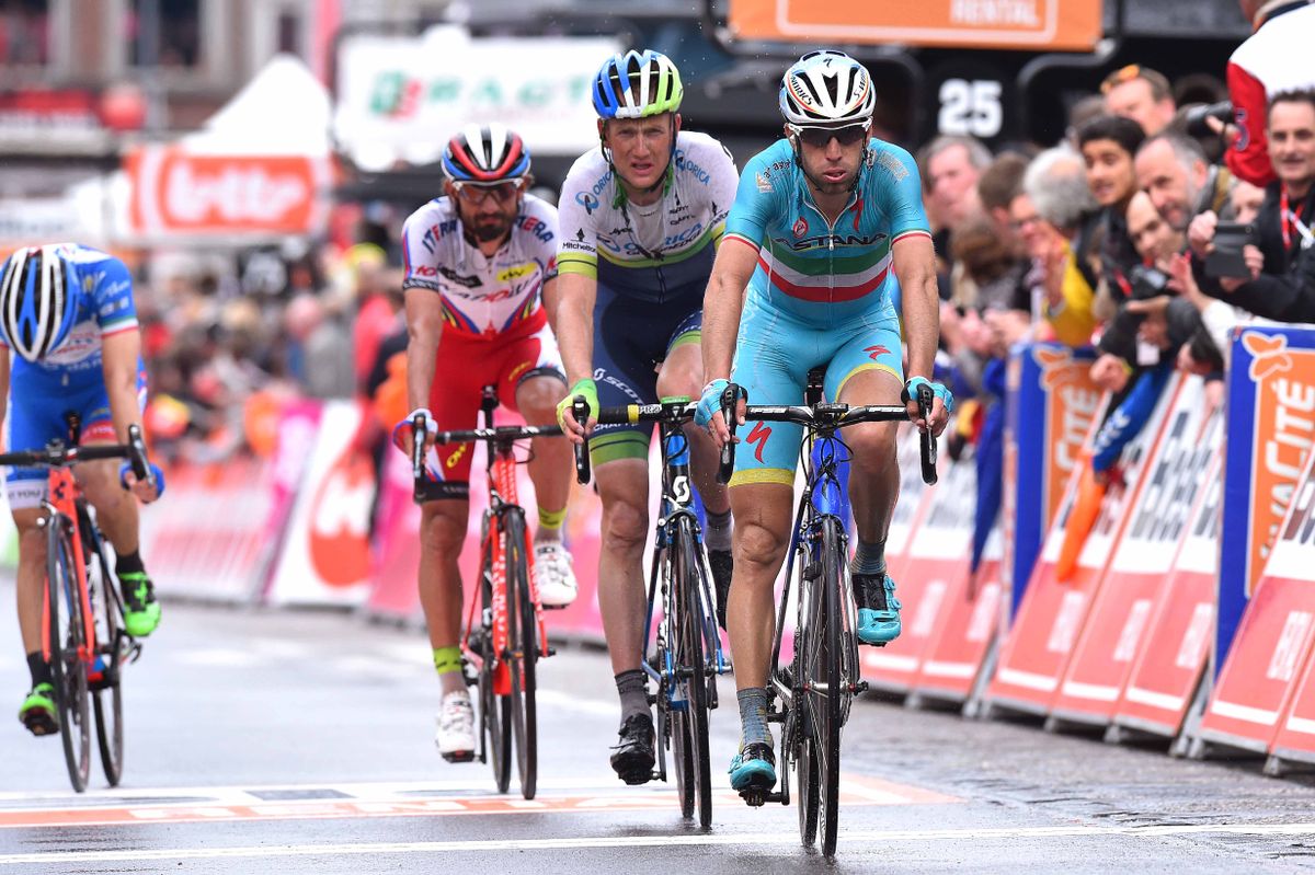 Vincenzo Nibali (Astana) finished in 13th place