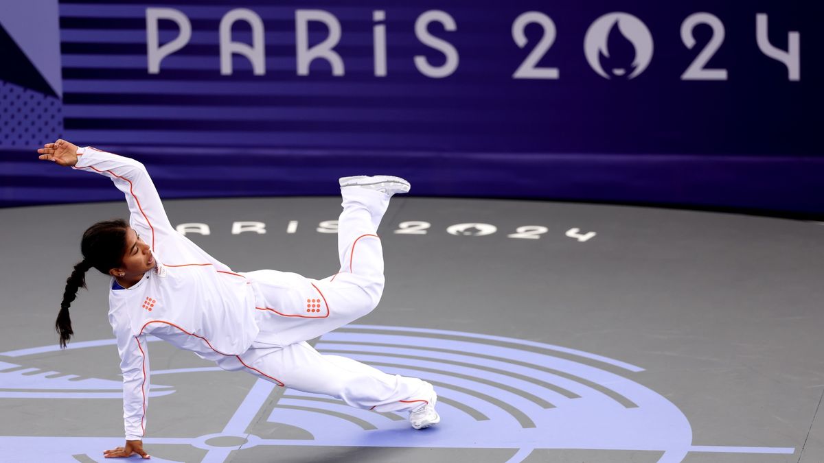 break dancing at the Olympics 