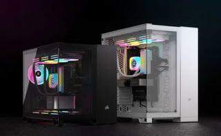 Corsair 2500X/D mini-ITX and 6500X/D mATX PC Cases for Motherboards with Reversed Connectors