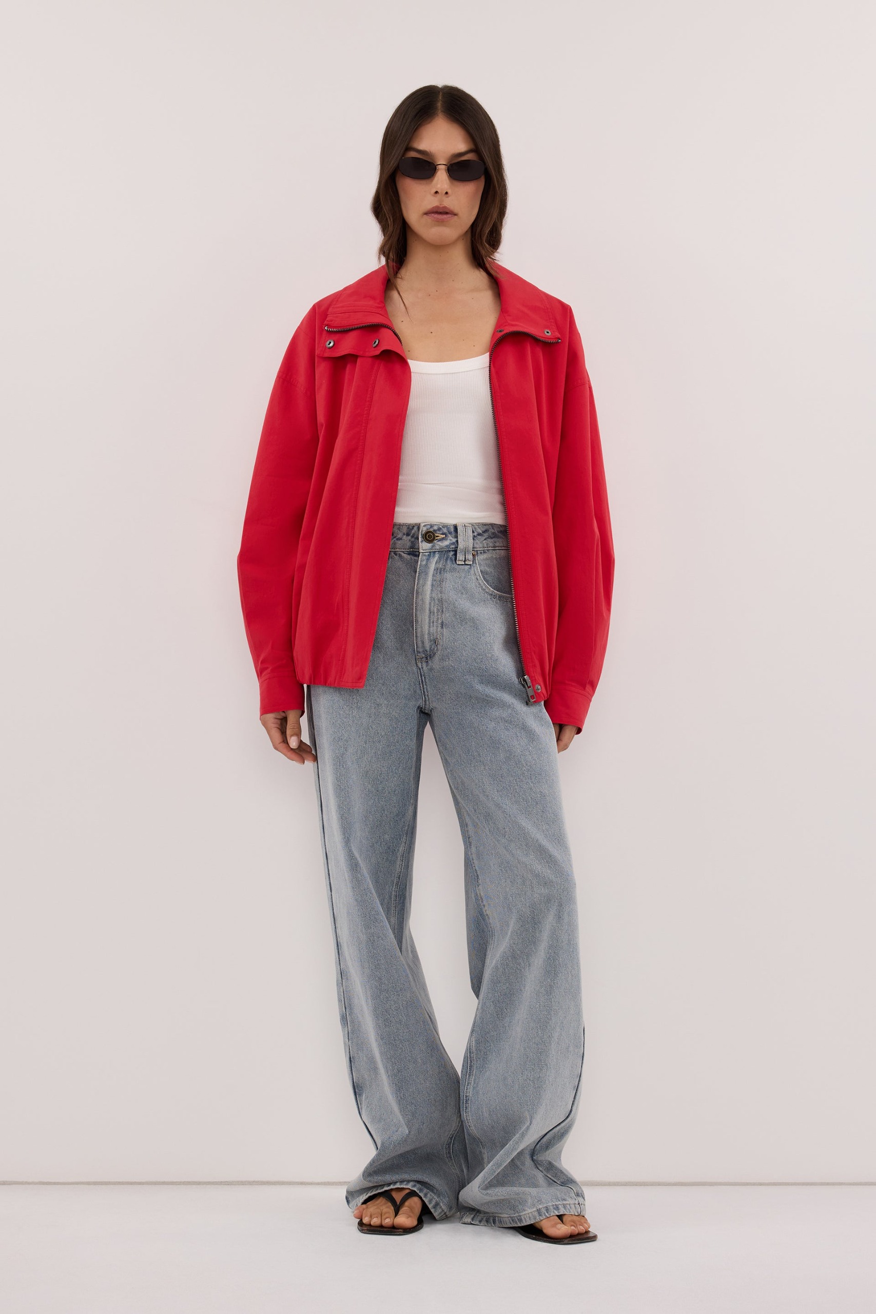 Reagan 2.0 Light Blue Tall Slouchy Jean - 0 / Light Blue