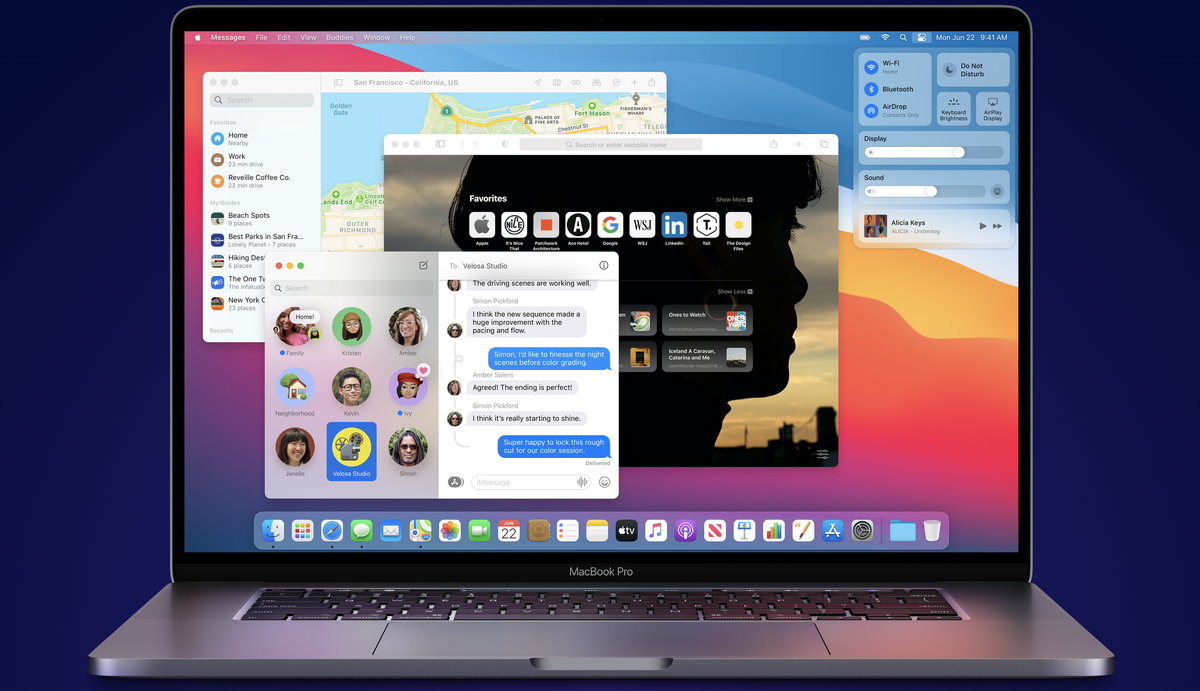 macOS 11.0 Big Sur Brings Redesign, Support for Apple's CPUs