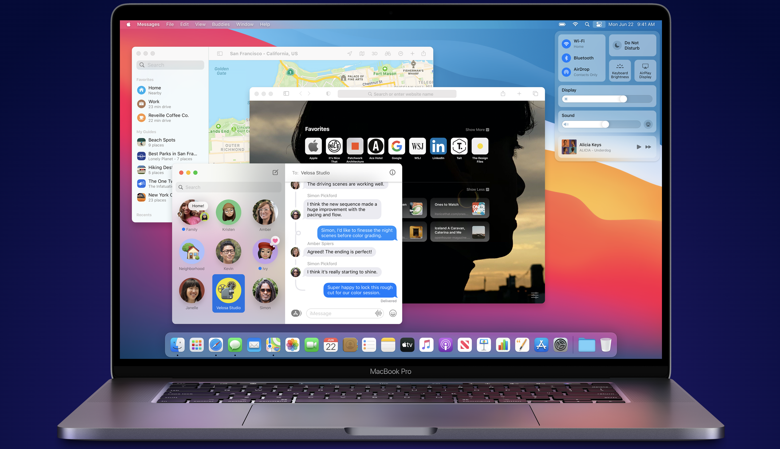 macOS 11.0 Big Sur Brings Redesign, Support for Apple's CPUs
