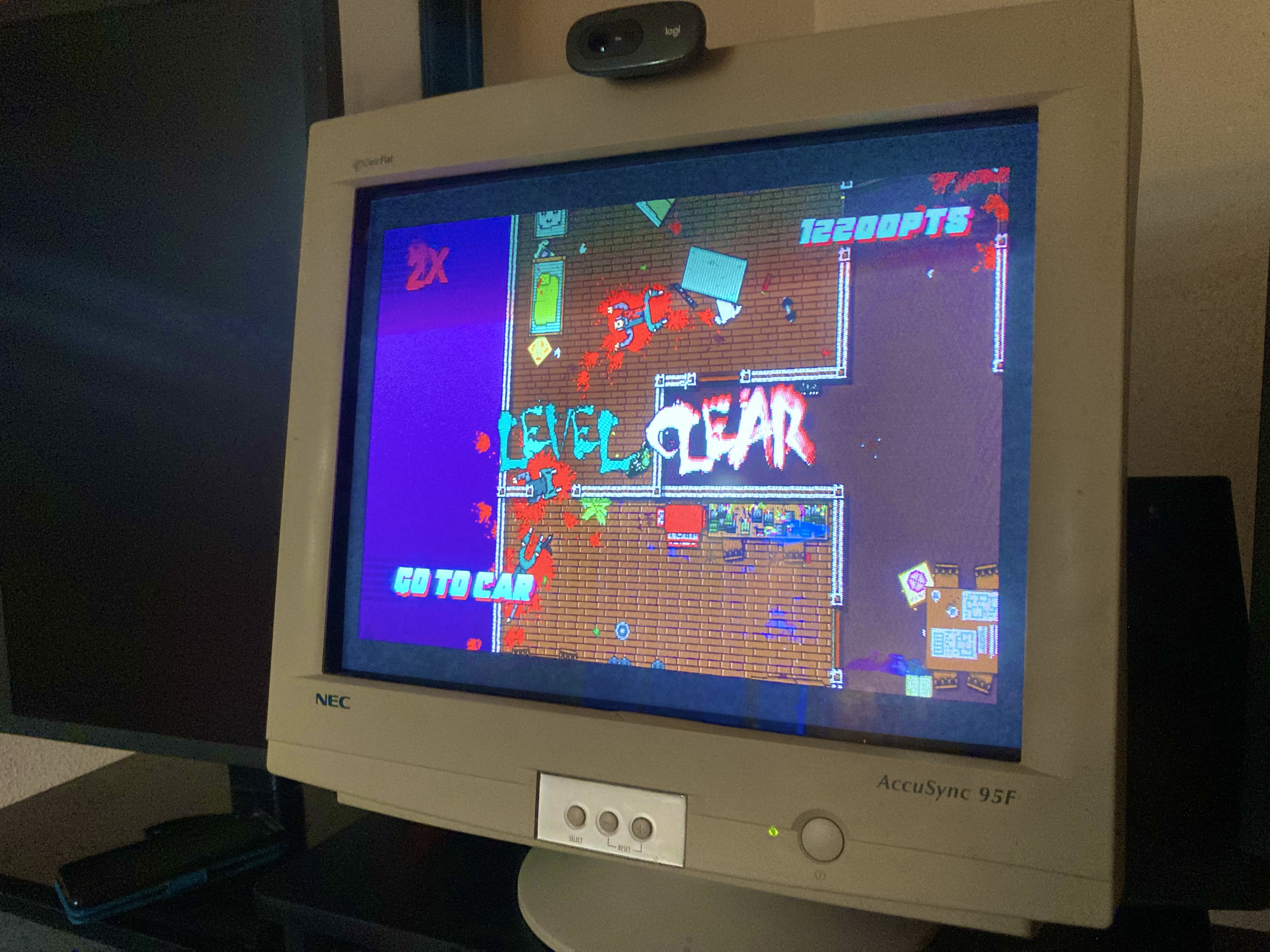 CRT PC setup