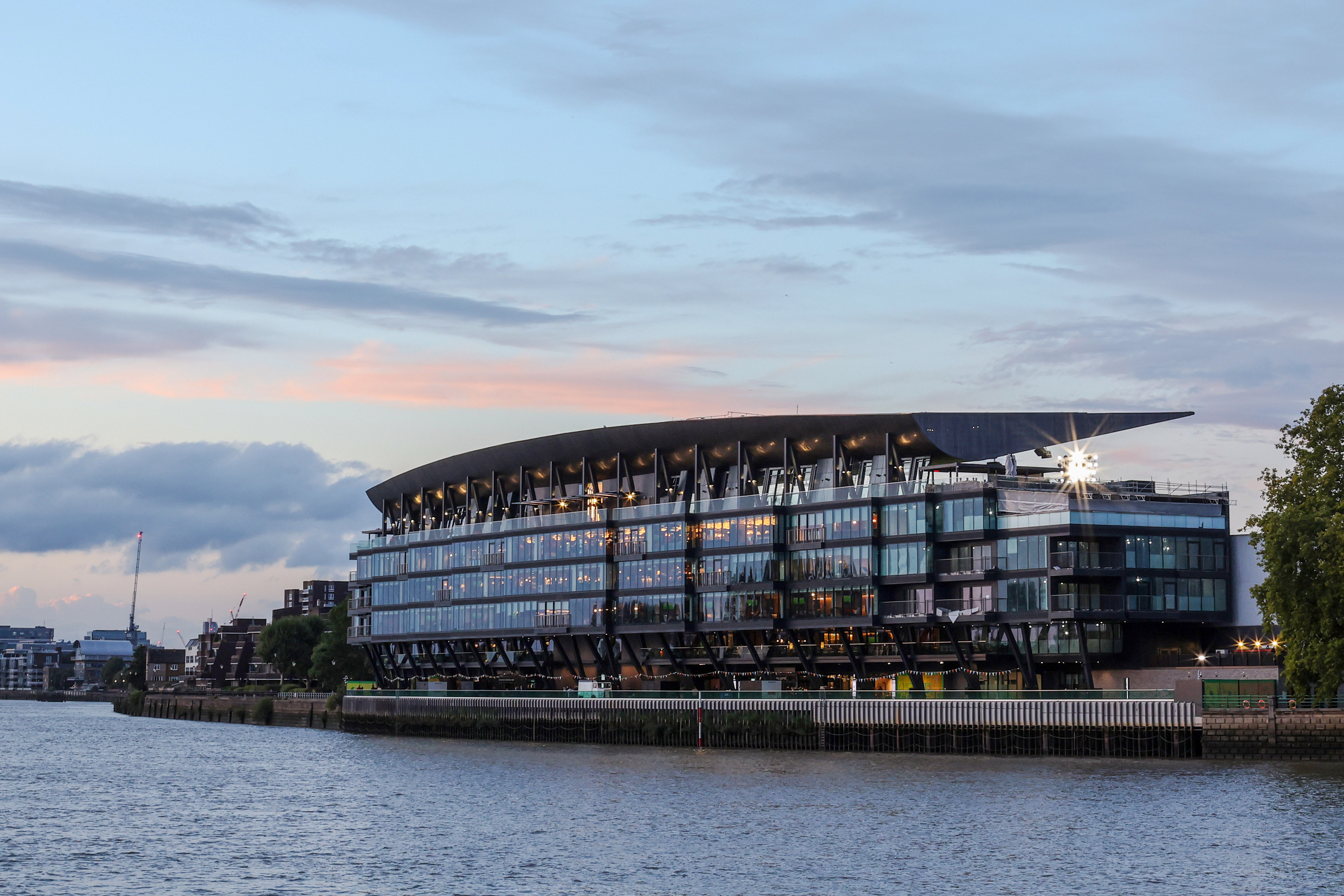 Fulham FC's Riverside Stand