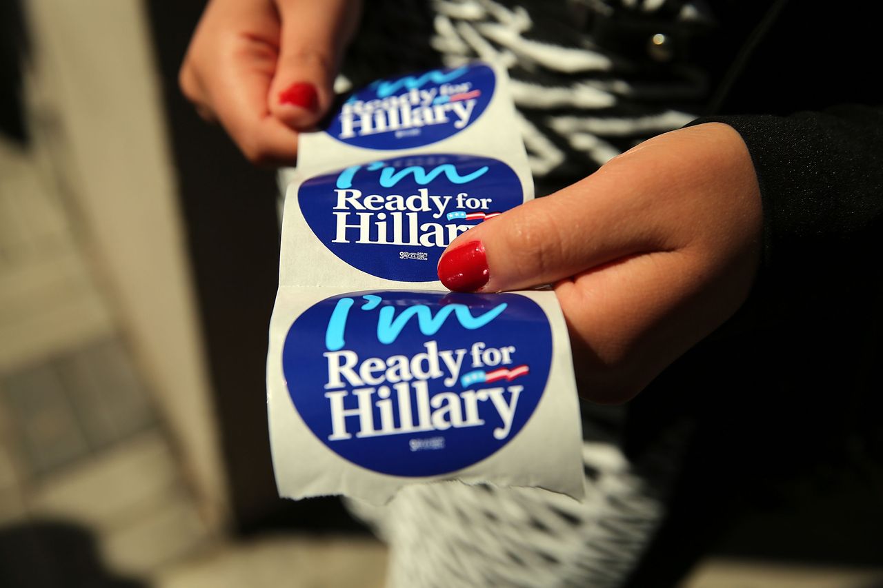 Ready for Hillary stickers