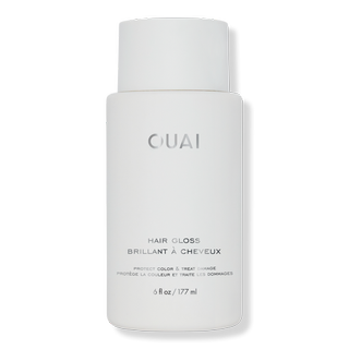 OUAI Hair Gloss on white background