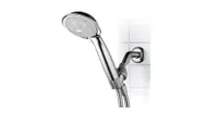 Best high pressure shower head for features: Luminex by PowerSpa LED Handheld Shower Head