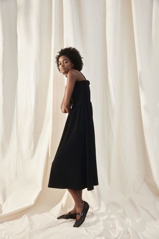 H&M, Smocked-Bodice Dress