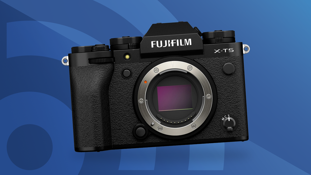 Lead image for TechRadar&#039;s guide to the best Fujifilm cameras, featuring the X-T5