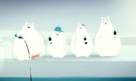 Obese, diabetes-ridden bears dump their sugary drinks at the close of this darkly whimsical take on the dangers of consuming too much soda.