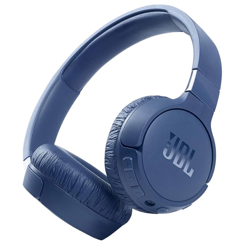 The JBL Tune 660NC headphones in a white product render.