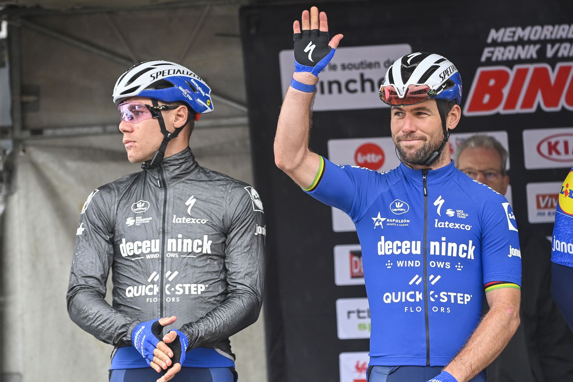 Mark Cavendish says stories about a rivalry with Fabio Jakobsen are