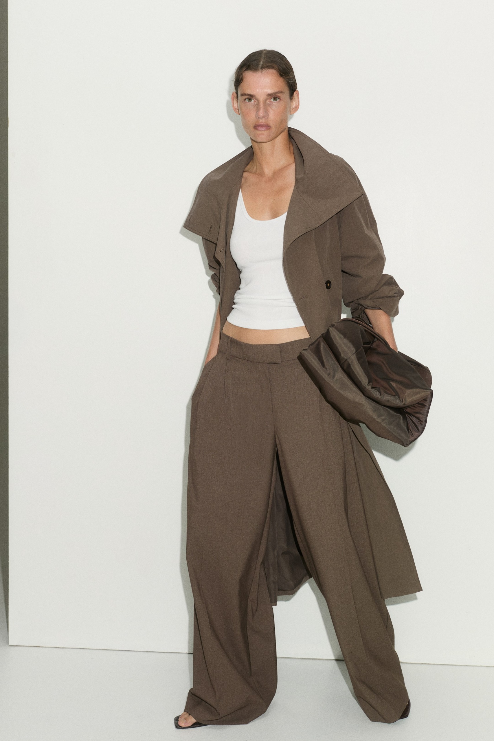 Wide Tailored Trousers