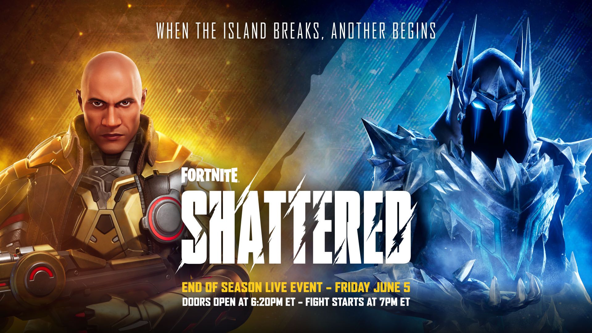 Fortnite live event Shattered