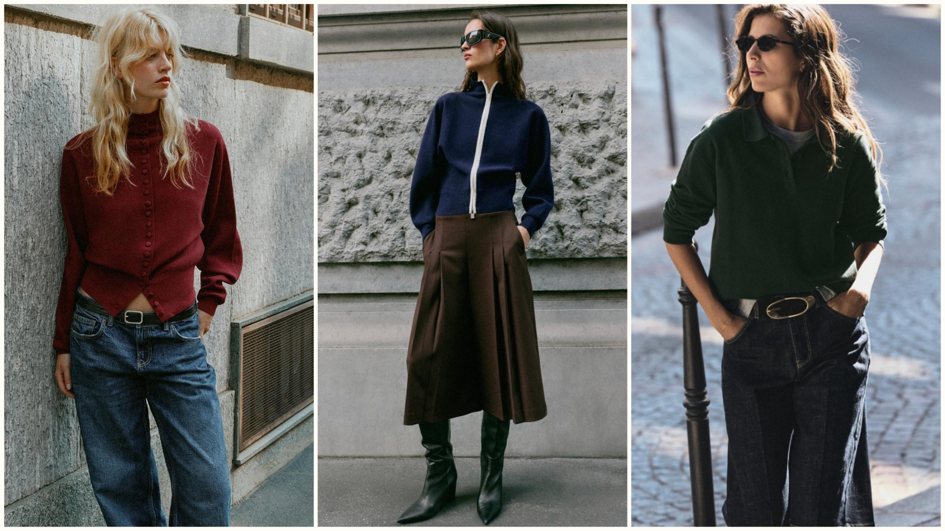 Zara autumn colour trends 2026