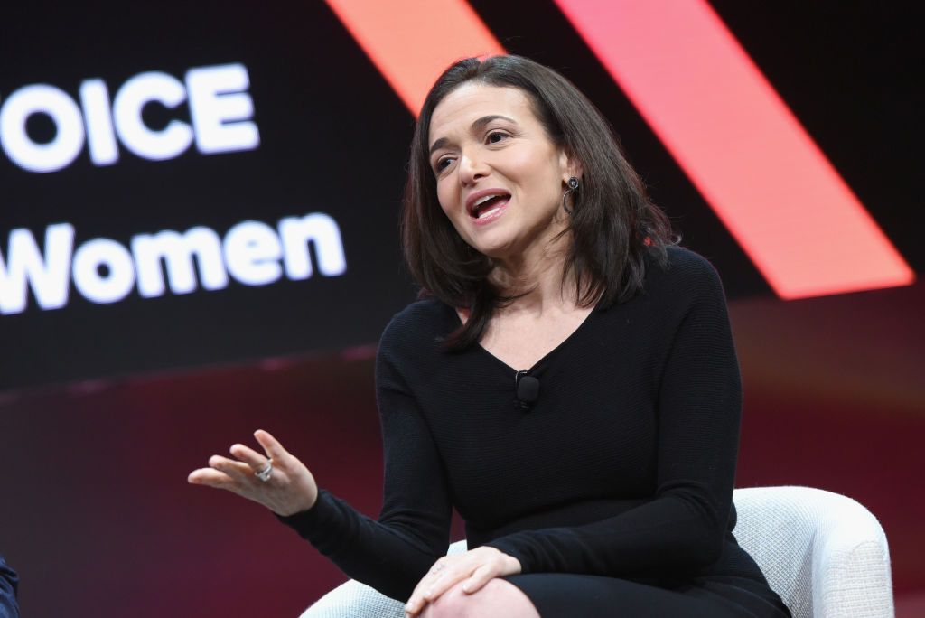 Sheryl Sandberg.