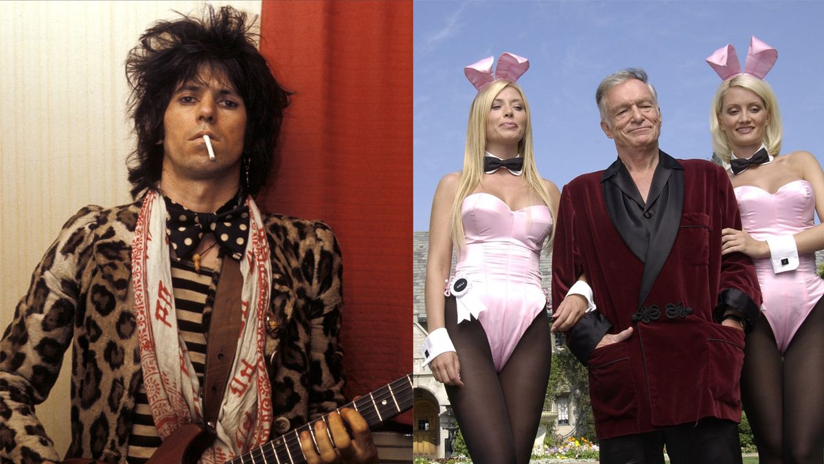 Keith Richards and the Playboy Mansion