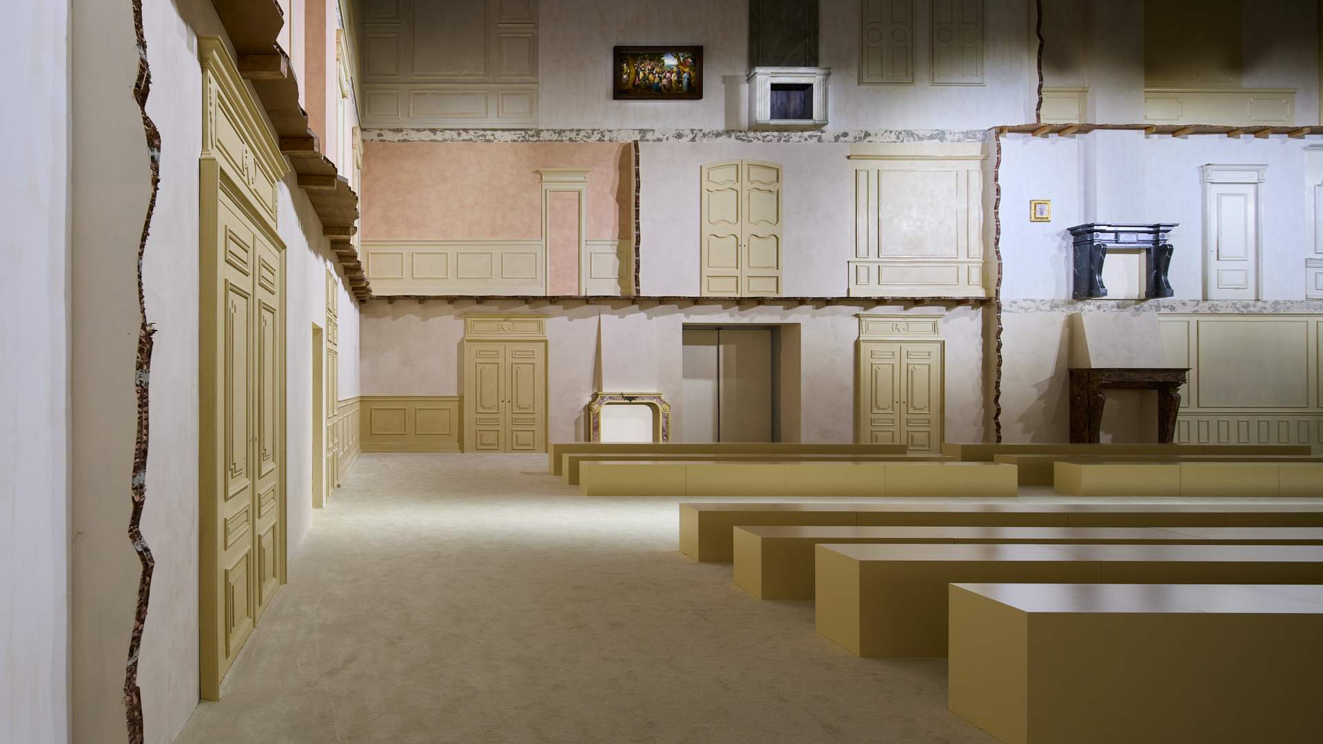 Prada Womenswear A/W 2026 runway show space