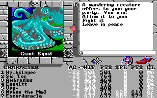 The Bard's Tale 3 was a silly game. Image via the CRPG Book Project.