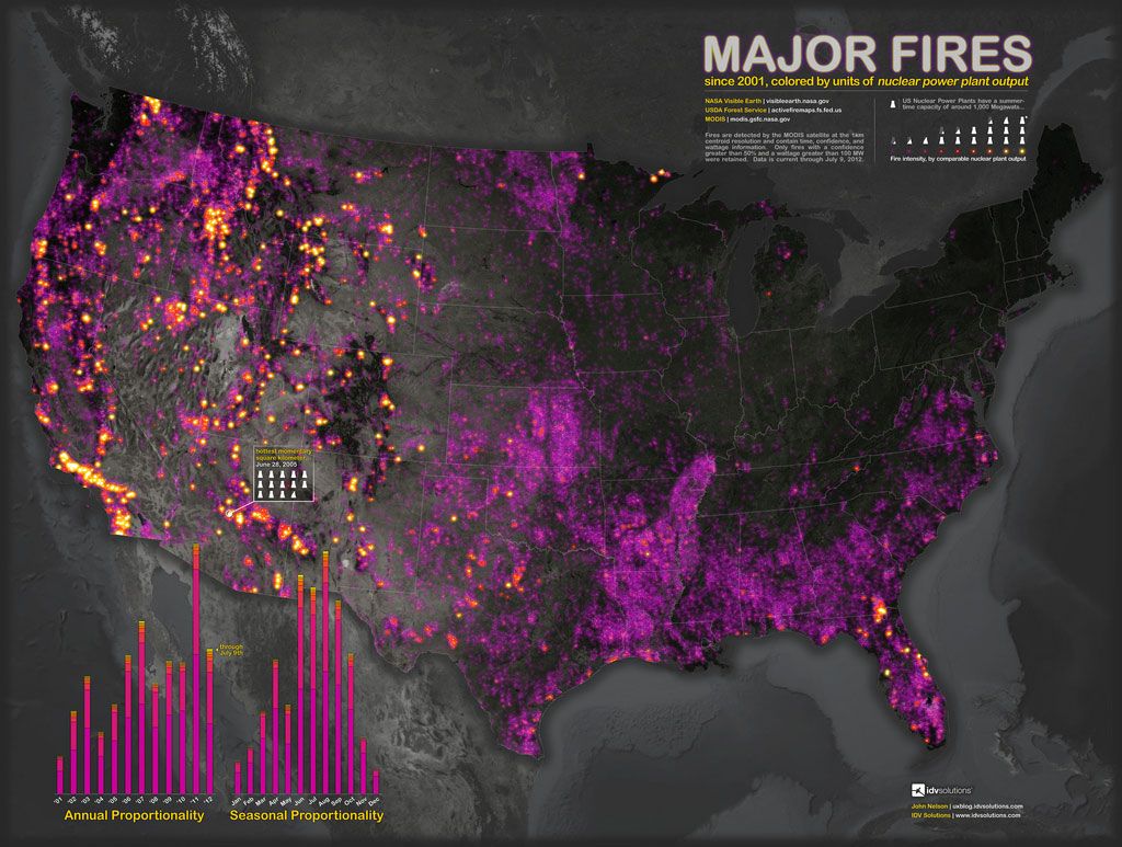 Map Of Usa Wildfires Topographic Map Of Usa With States