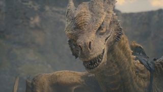 Syrax the dragon in "House of the Dragon" season 1