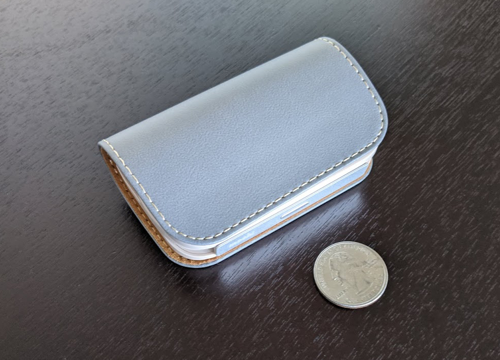 Moshi Iongo 5k Duo next to a quarter for scale