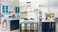 Is this the most timeless kitchen color combination? 5 white and blue kitchens that prove this pairing is a classic