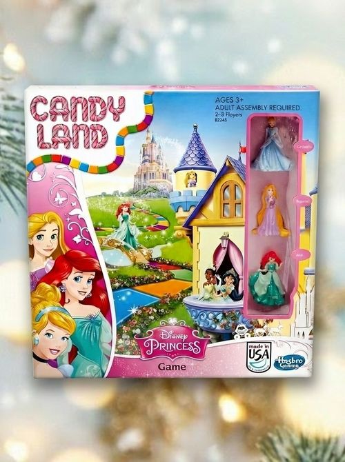 Hasbro Gaming Candy Land Disney Princess Edition Board Game