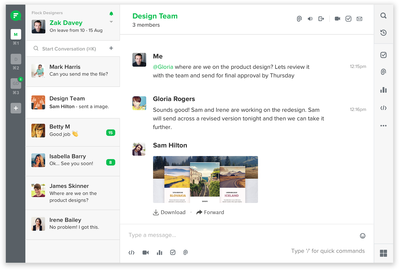 Flock is hot on the heels of Slack with its recent update