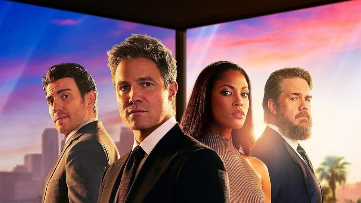 Rick Dodsen (played by Bryan Greenberg), Ted Black (Stephen Amell), Erica Rollins (Lex Scott Davis) and Stuart Lane (Josh McDermitt) are &quot;Suits: LA&quot;