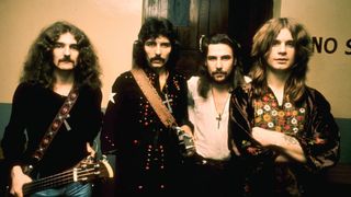 Geezer Butler, Tony Iommi, Bill Ward and Ozzy Osbourne in the 1970s.