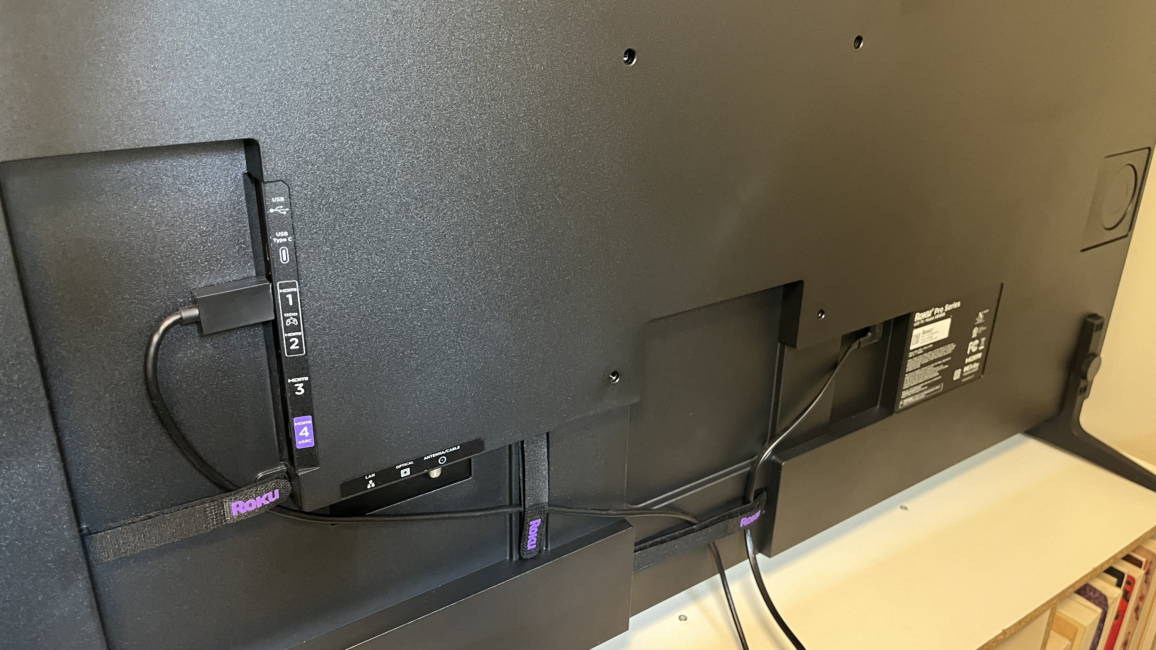 Roku Pro series  cable management system