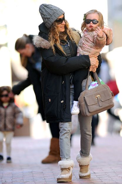 Sarah Jessica Parker - Sarah Jessica Parker's park playdate - Sarah Jessica Parker twins - Marie Claire - Marie Claire UK