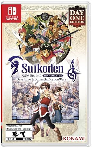 Suikoden I & II HD Remastered Nintendo Switch